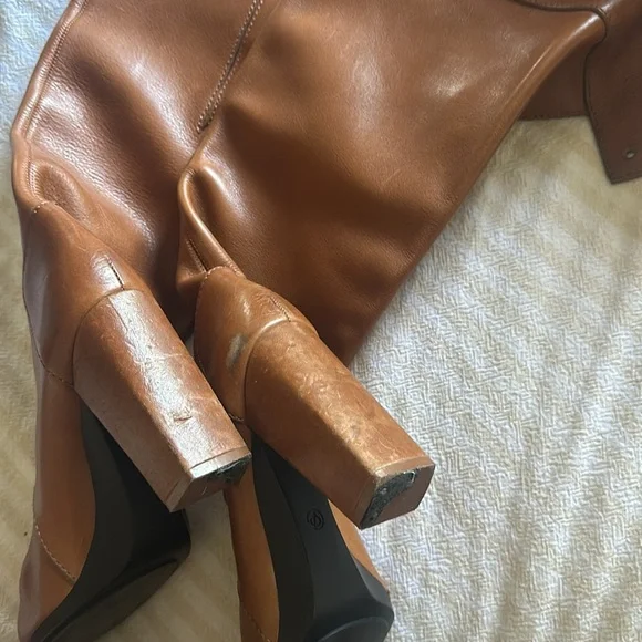 3.1 Phillip Lim Ora Brown Leather Boots 37 - Picture 11 of 12